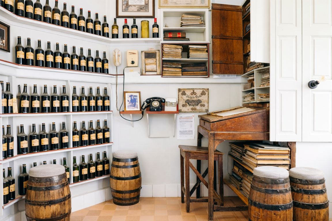 The Niepoort wine cellar